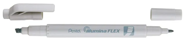 pentel-illumina-flex-slw11p-textmarker-pastell-10er-set-doppelspitze-grau image 1