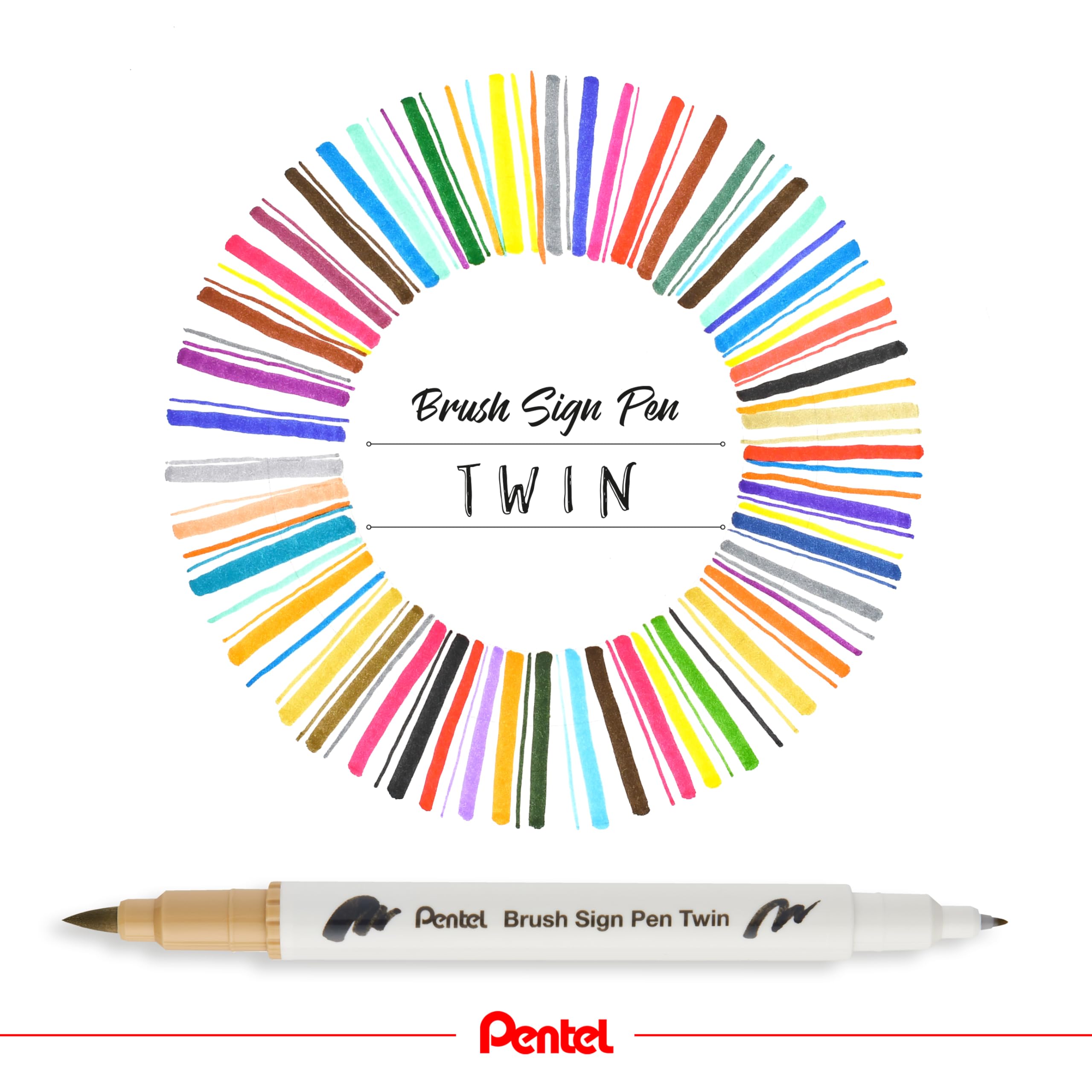 pentel-brush-sign-pen-twin-sesw30c-faserschreiber-doppelspitze-30er-set-sortiert image 7