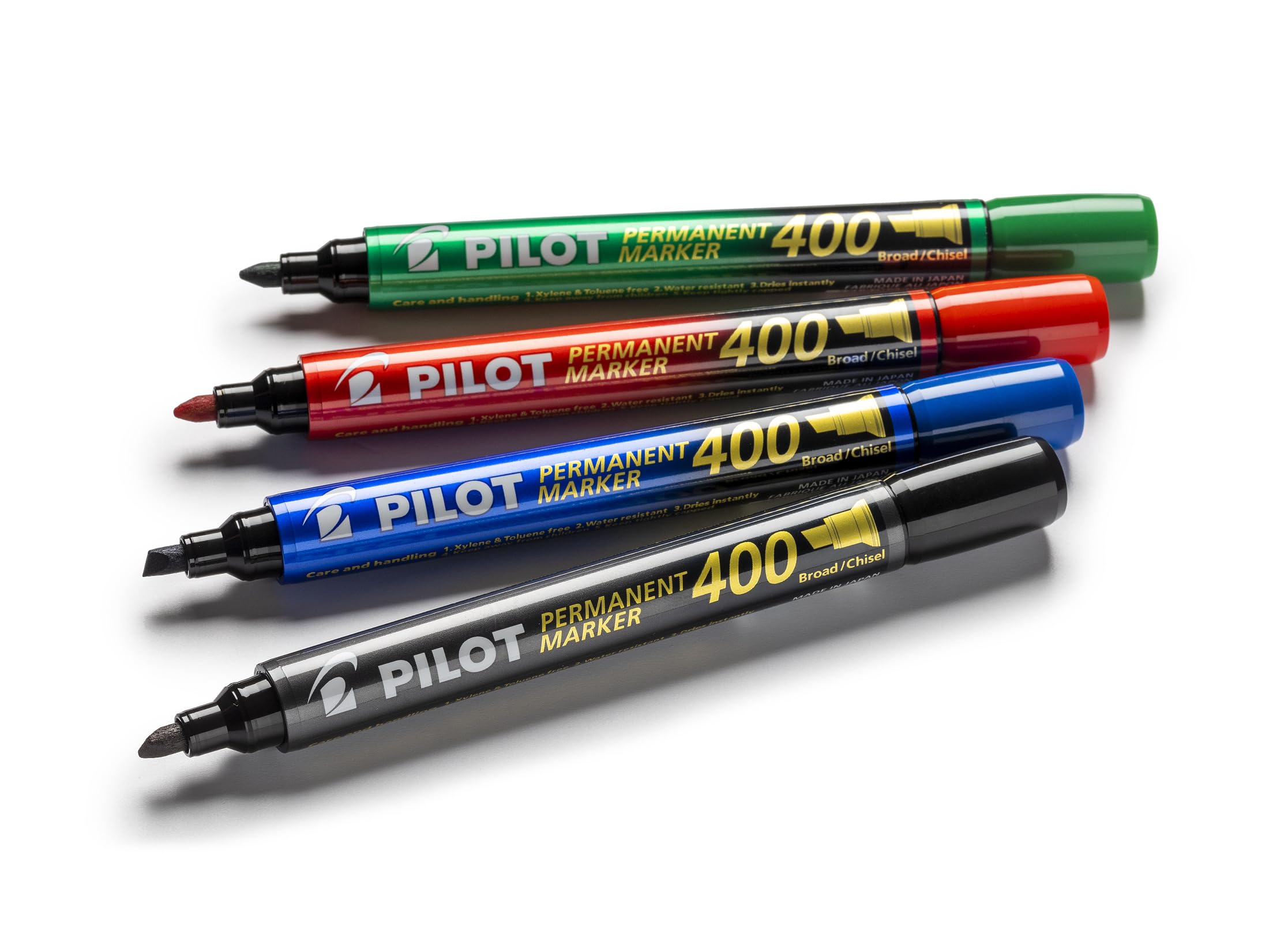 pilot-permanent-marker-400-keilspitze-1-0-4-0-mm-4er-set-blau-schwarz image 4