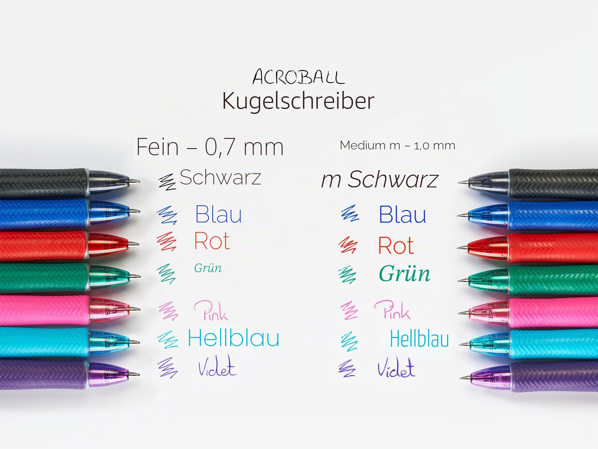 pilot-acroball-kugelschreiber-4er-set-blau-einziehbar-1-0-mm image 5