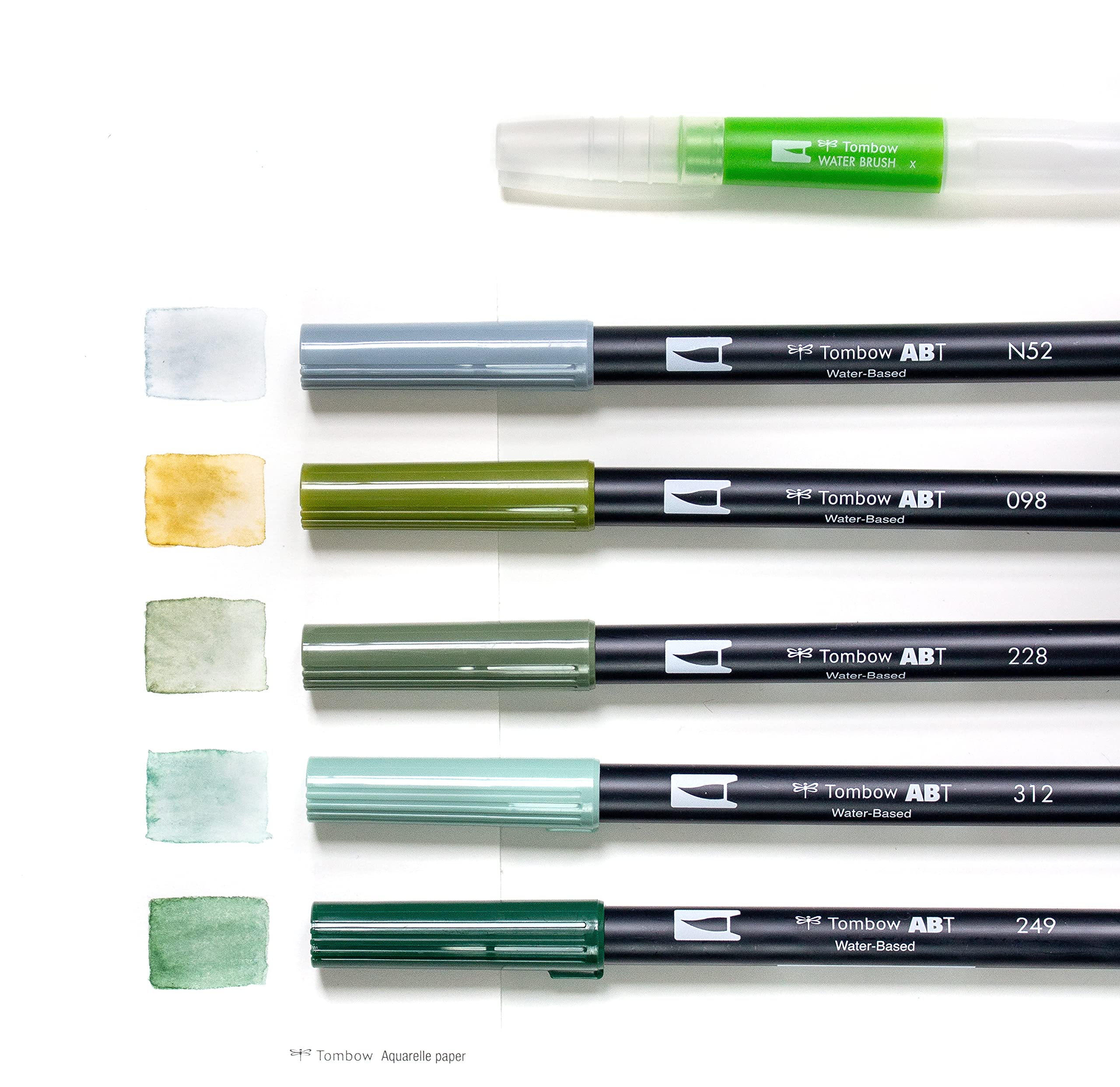 tombow-watercoloring-set-greenery-9-teilig-mit-abt-dual-brush-pens image 3