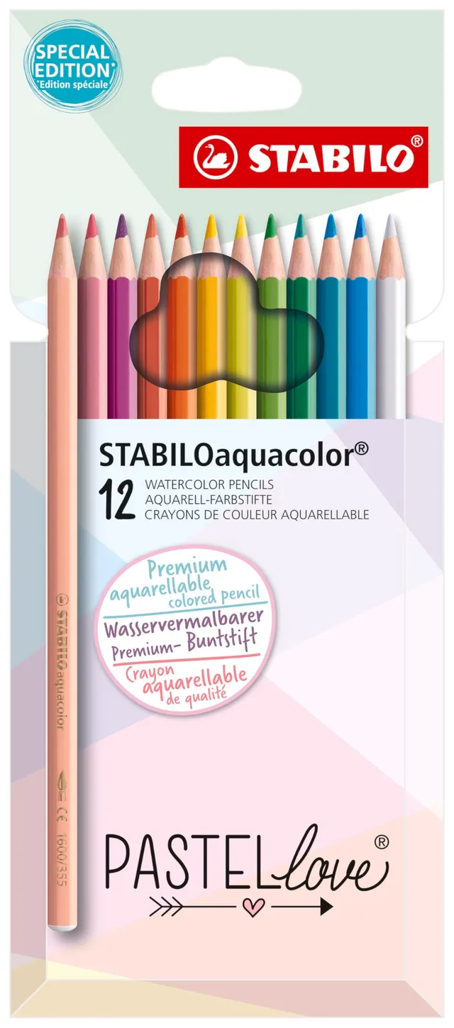 stabilo-stabiloaquacolor-pastellove-aquarell-buntstift-12er-pack image 1