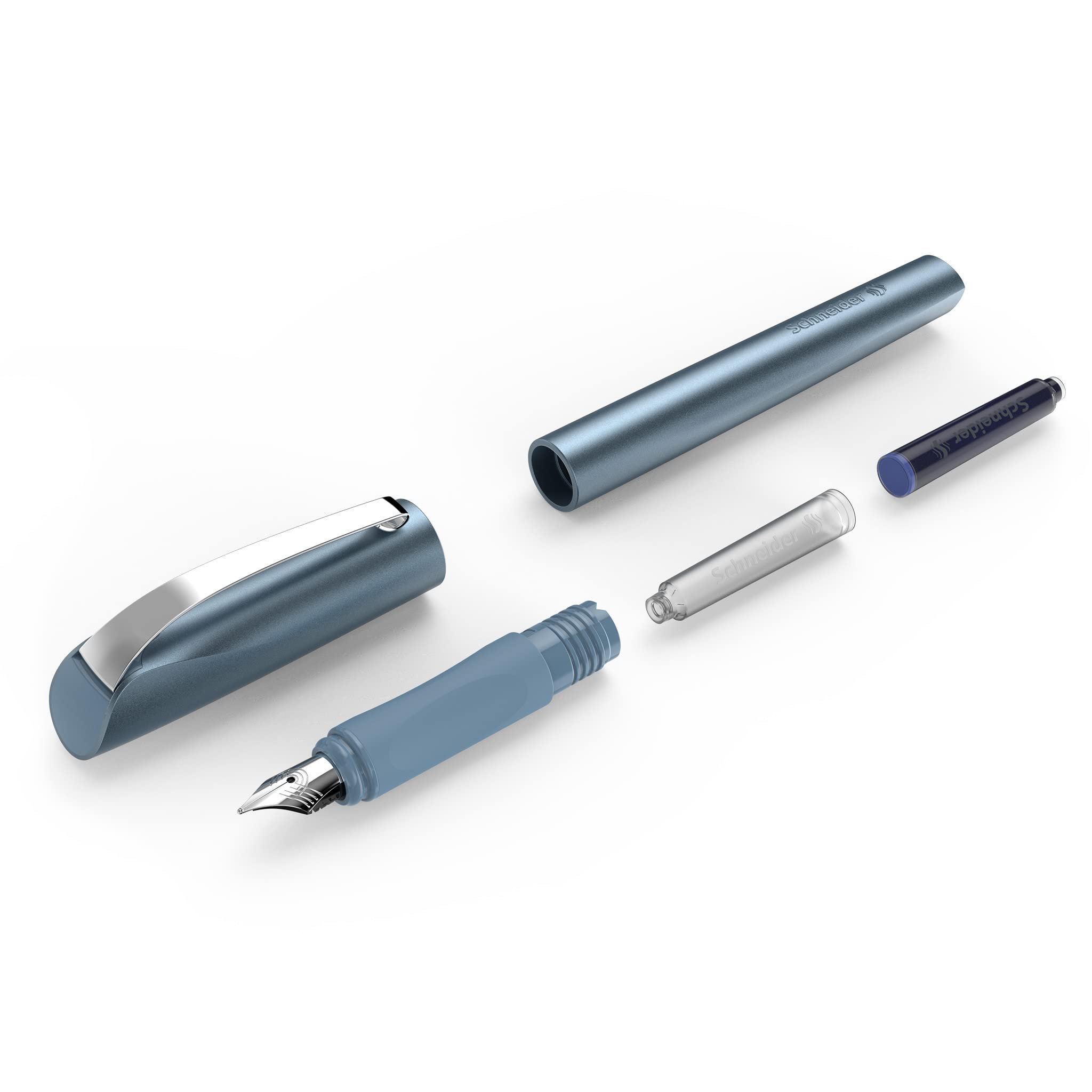 schneider-ceod-shiny-f-ller-m-blue-mit-tintenpatrone-k-nigsblau image 4
