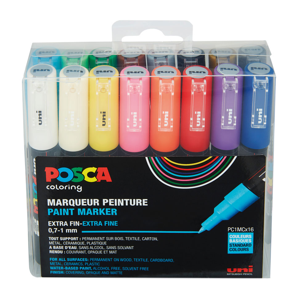 uni-ball-posca-pc-1m-acryl-farbmarker-extrafein image 3