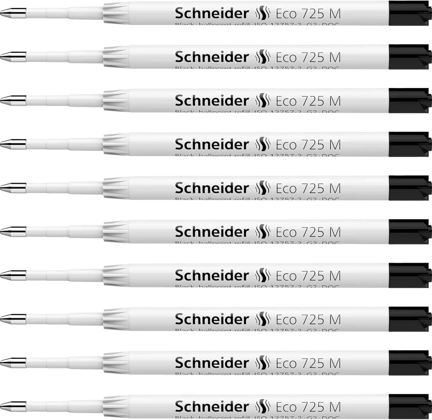 schneider-eco-725-kugelschreibermine-m-schwarz-g2-10-st-ck image 1