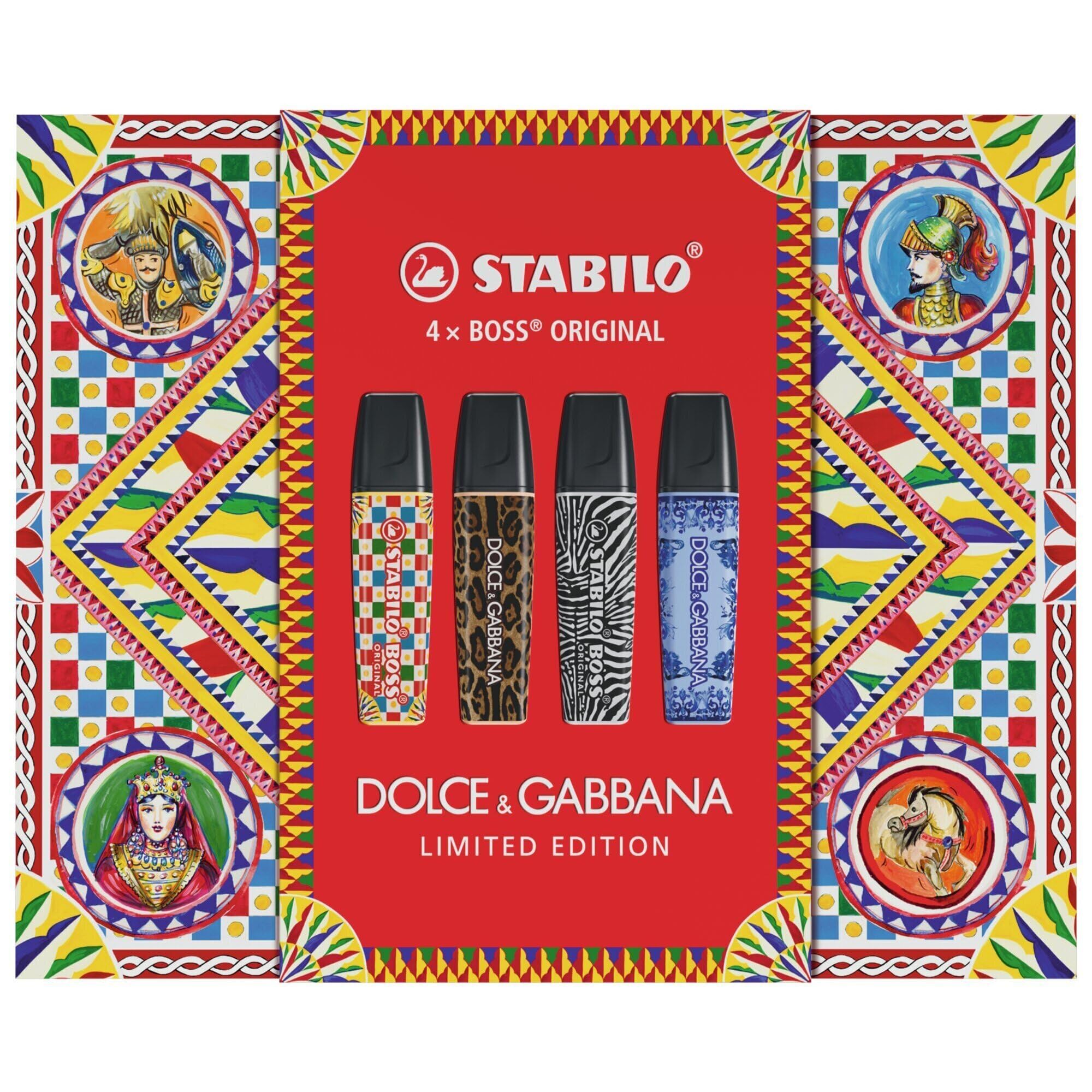 stabilo-boss-original-x-dolce-gabbana-textmarker-set-4er image 2