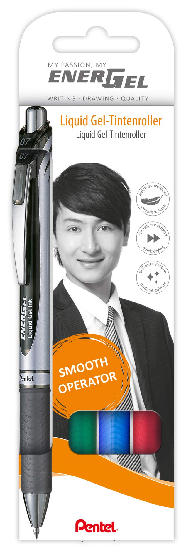 pentel-energel-xm-bl77-gelschreiber-blau-4-st-ck-mit-druckmechanik image 4