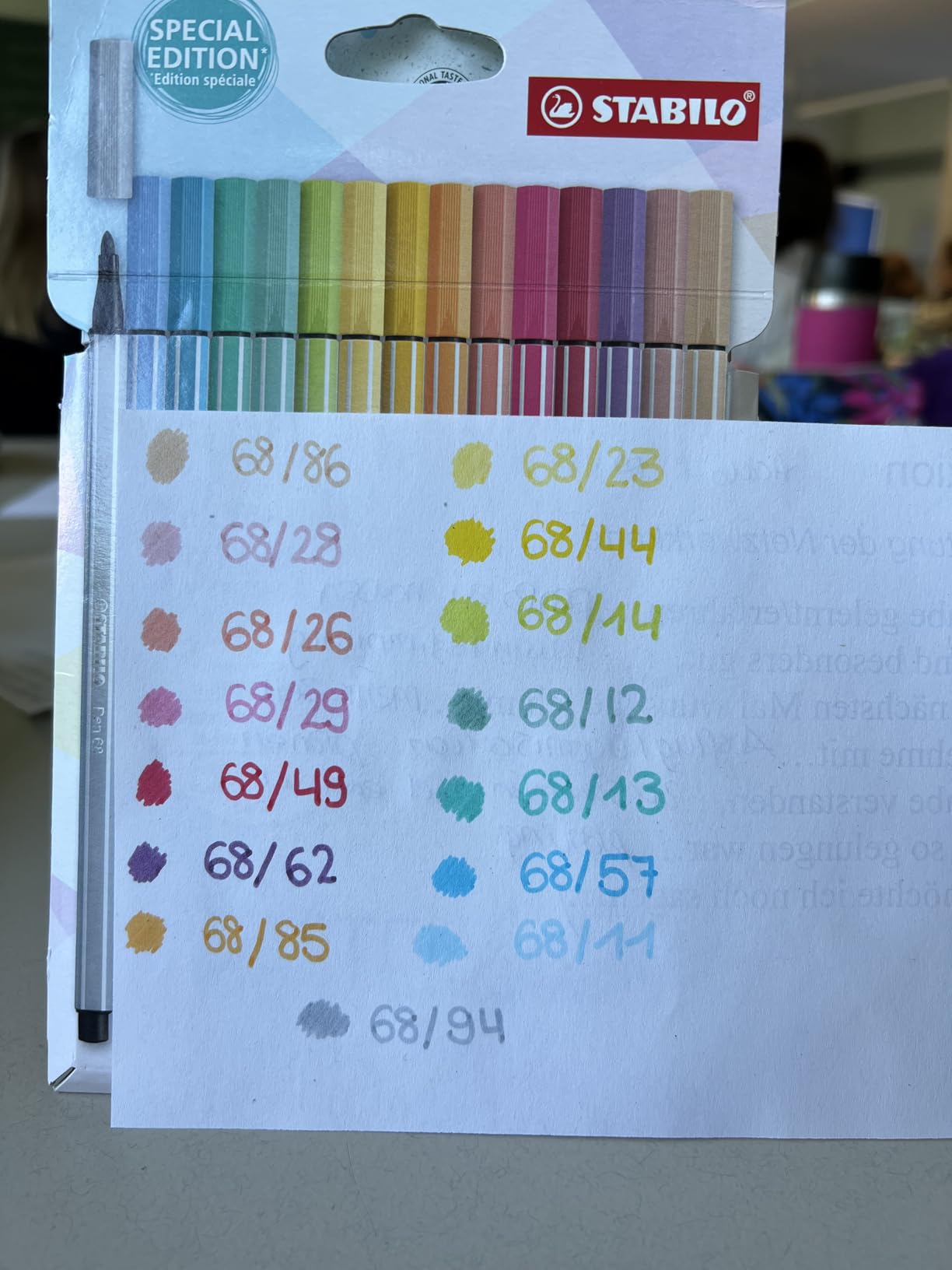 Guter Filzstift für Schule und Hobby