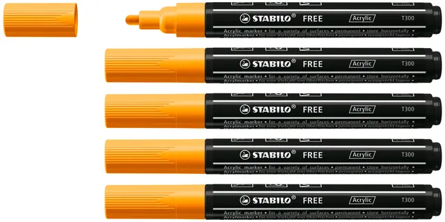 stabilo-free-acrylic-t300-acrylmarker-2 image 1