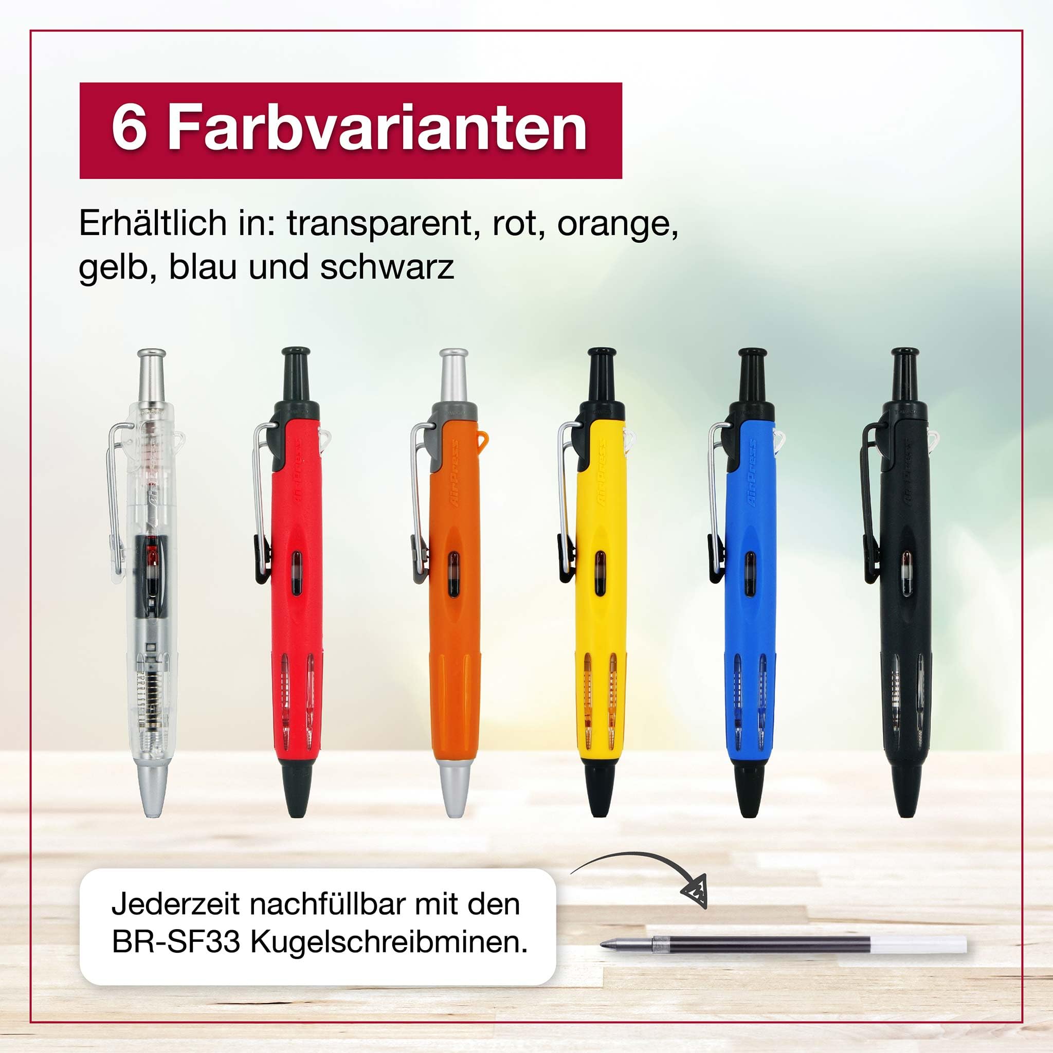 tombow-airpress-pen-kugelschreiber-vollschwarz-mit-drucklufttechnik image 8
