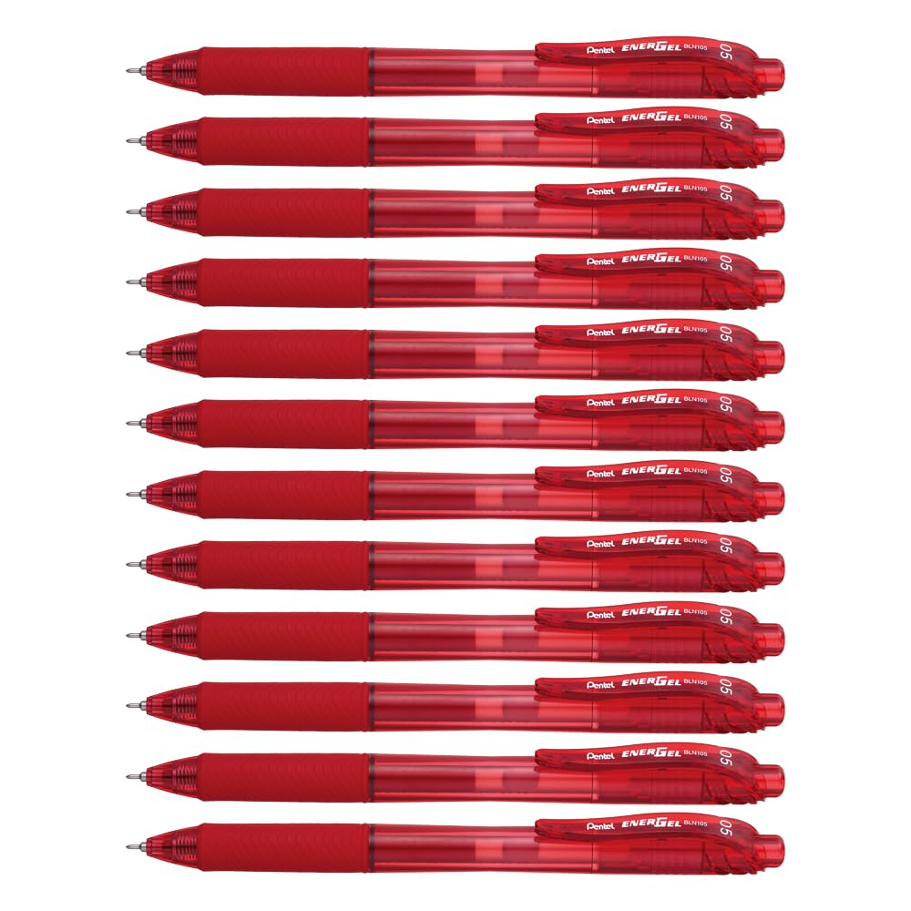 pentel-energel-bln105-c-gel-tintenroller-0-5-mm-12er-pack-schwarz image 4