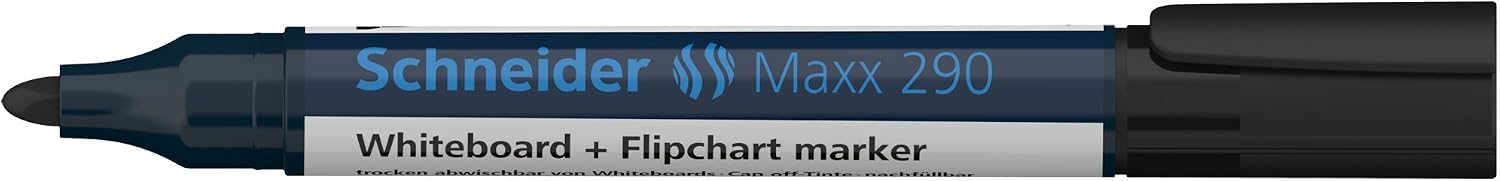 schneider-maxx-290-whiteboard-marker-2-3-mm-10er-pack-schwarz image 6