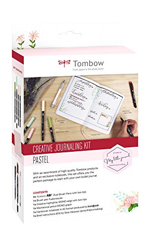 tombow-bujo-set1-creative-journaling-kit-pastell-mit-notizbuch-7-produkte image 6