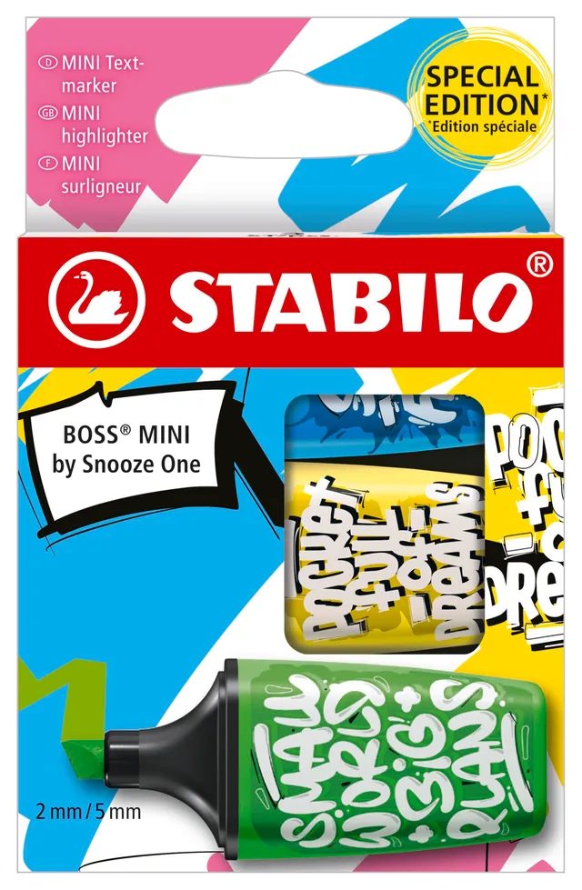 stabilo-boss-mini-by-snooze-one-textmarker-6er-set image 1