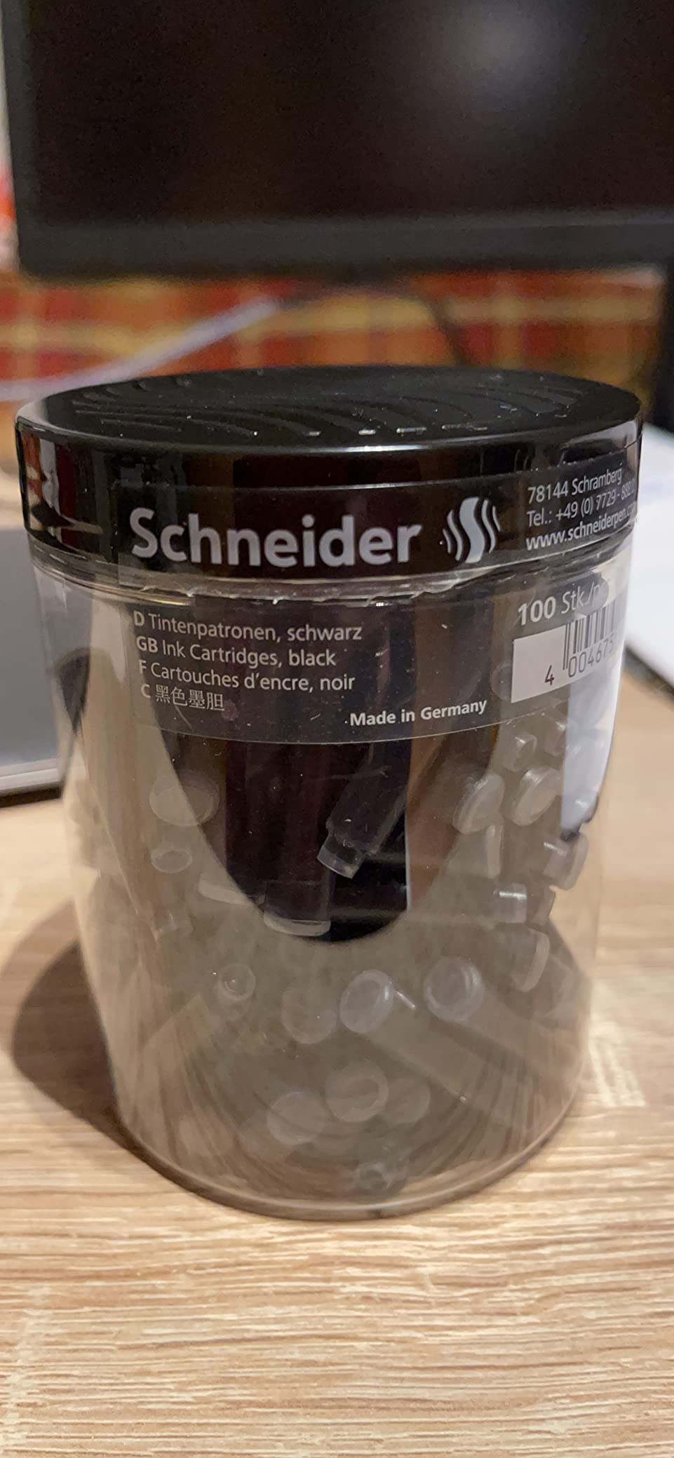 Gute Patronen, praktische Dose