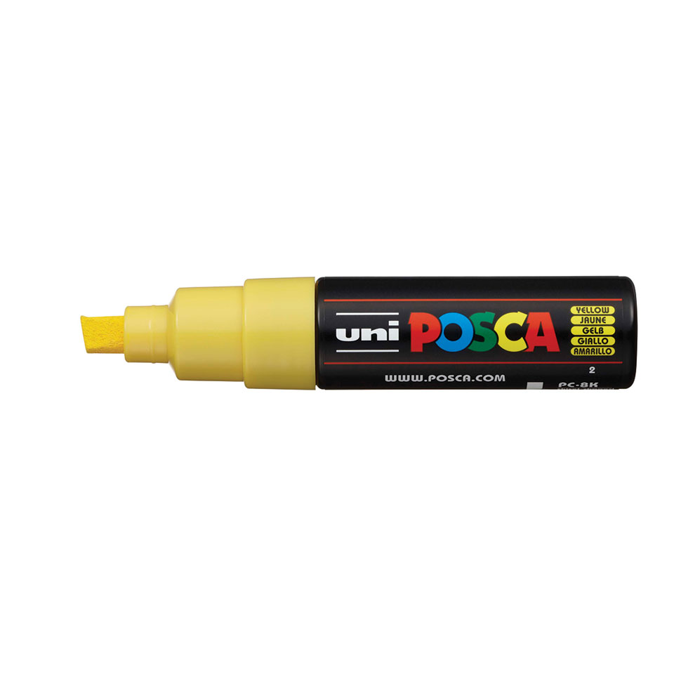 uni-posca-pc-8k-acryl-farbmarker-mit-breiter-keilspitze image 6
