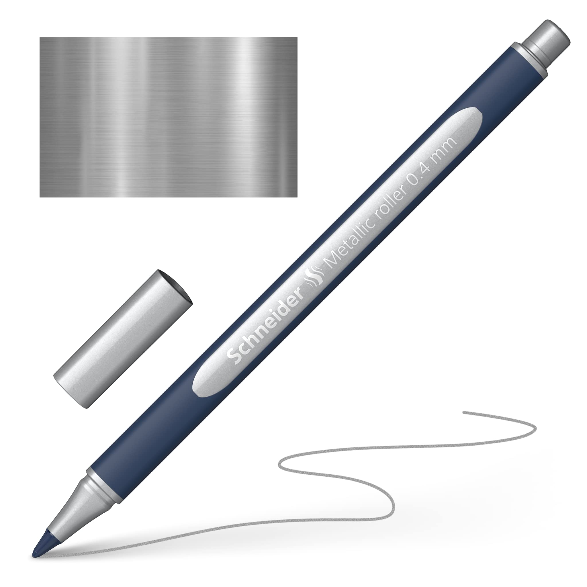 schneider-paint-it-metallic-rollerball-050-silver-0-4-mm-10-st-ck image 2