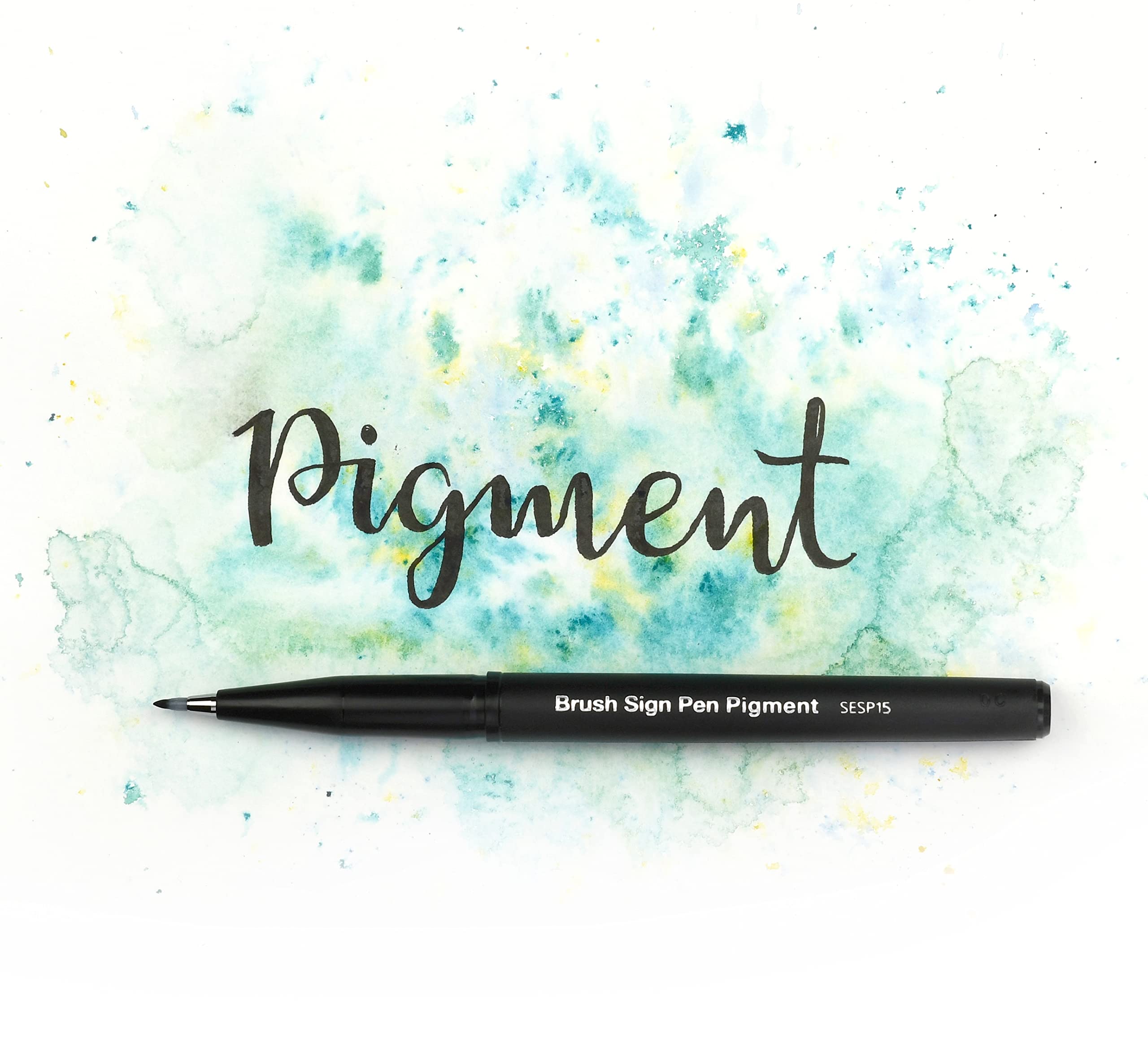 pentel-xsesp15-3-brush-sign-pen-pigment-schwarz-kalligraphiestift-mit-pinselspit image 3