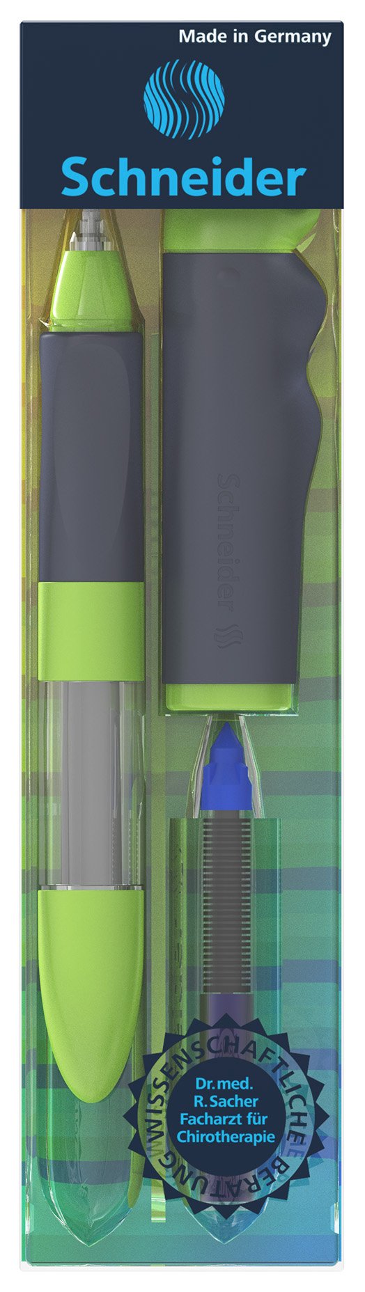 schneider-base-senso-tintenroller-grau-gr-n-f-r-rechts-und-linksh-nder image 5