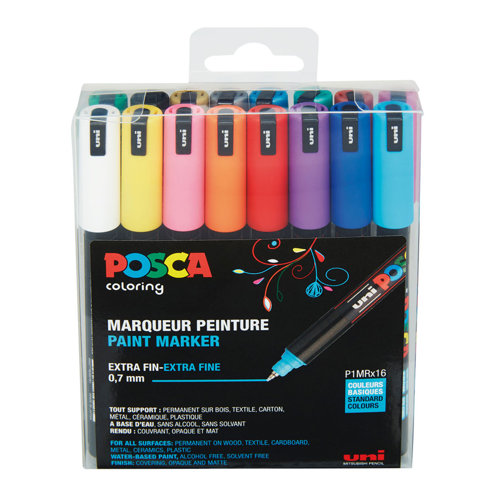 uni-ball-posca-acryl-farbmarker-extrafein-pc-1mr image 3