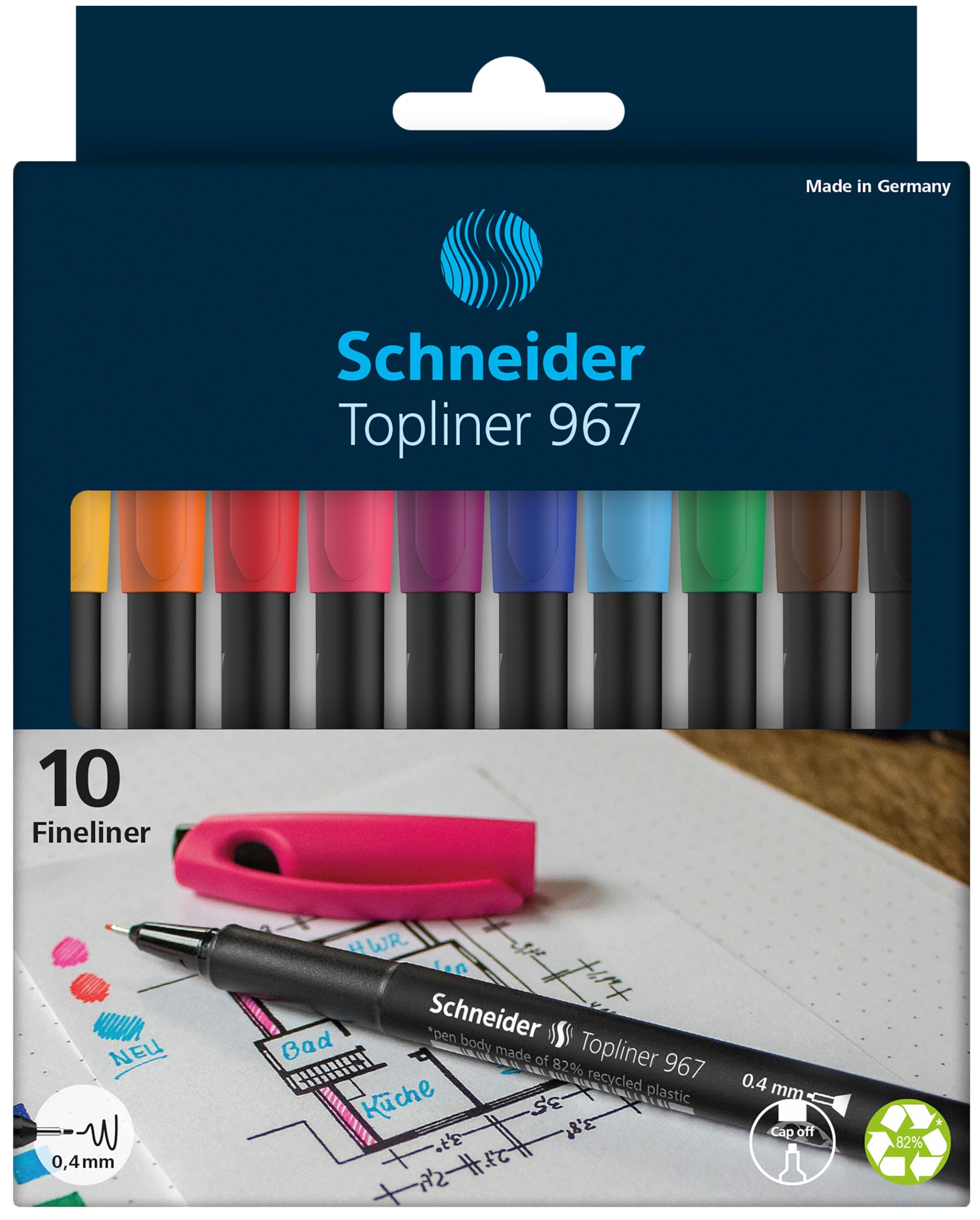 schneider-topliner-967-fineliner-0-4-mm-10er-etui-sortiert image 4