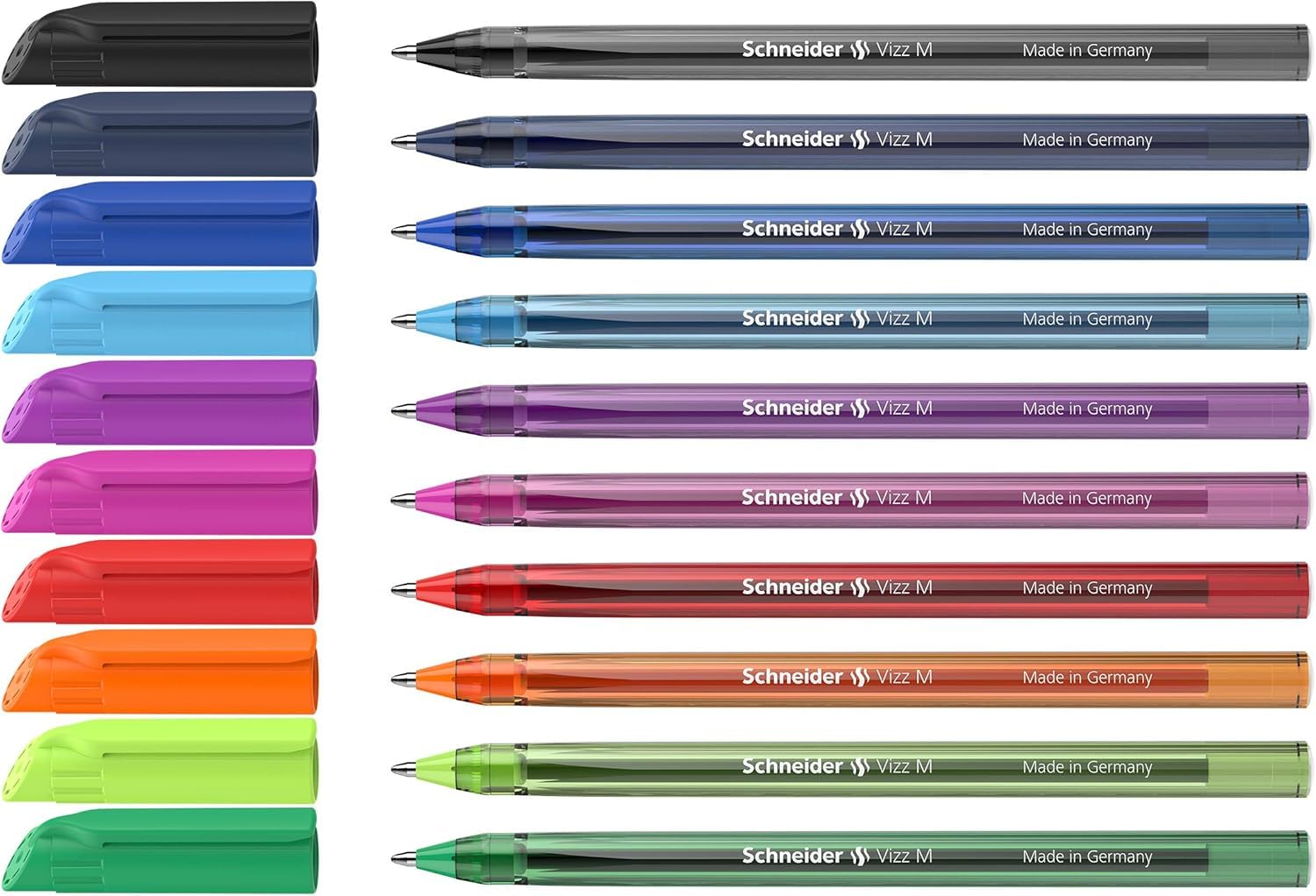 schneider-vizz-kugelschreiber-8er-set-sortiert-gelco-tinte-m image 3