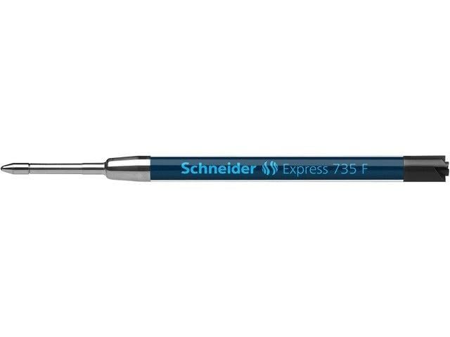 schneider-express-735-kugelschreibermine-f-schwarz-g2-metall-dokumentenecht image 3