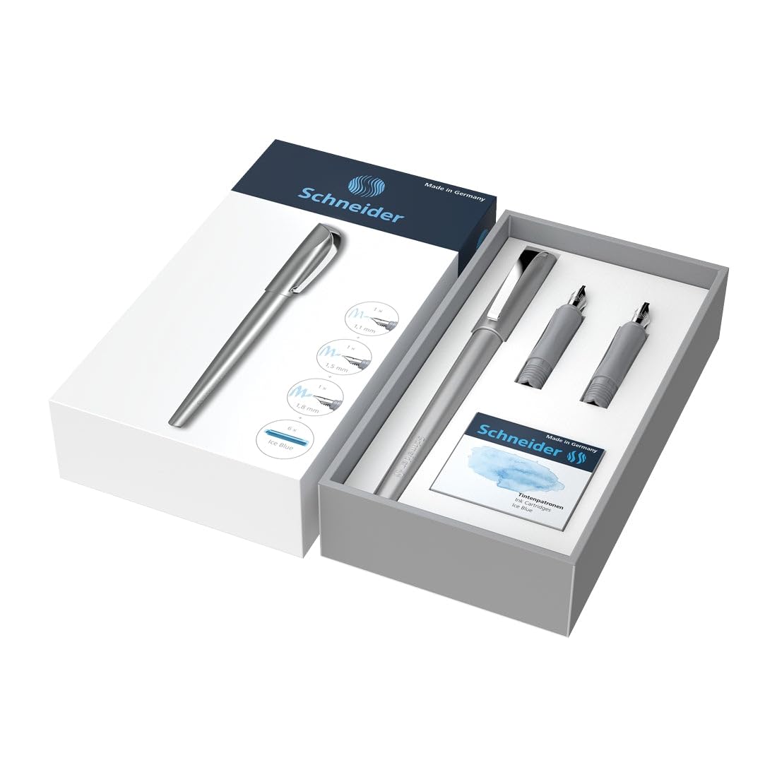 schneider-callissima-kalligraphie-f-ller-geschenk-set-anthrazit-1-1-1-5-1-8-mm image 1