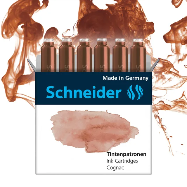schneider-pastell-tintenpatrone-standard-cognac-6-st-ck image 1
