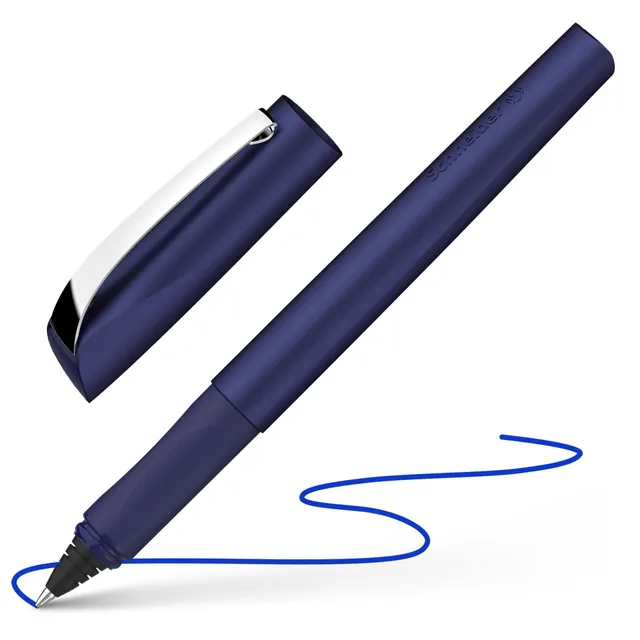 schneider-ceod-shiny-tintenroller-m-pacific-blue-mit-patrone image 1