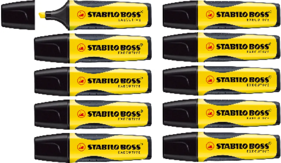 stabilo-boss-executive-premium-textmarker-gelb-10er-pack image 1
