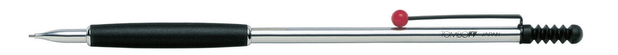 tombow-zoom-707-de-luxe-kugelschreiber-0-7-mm-chrom-schwarz-rot-mit-geschenkbox image 3