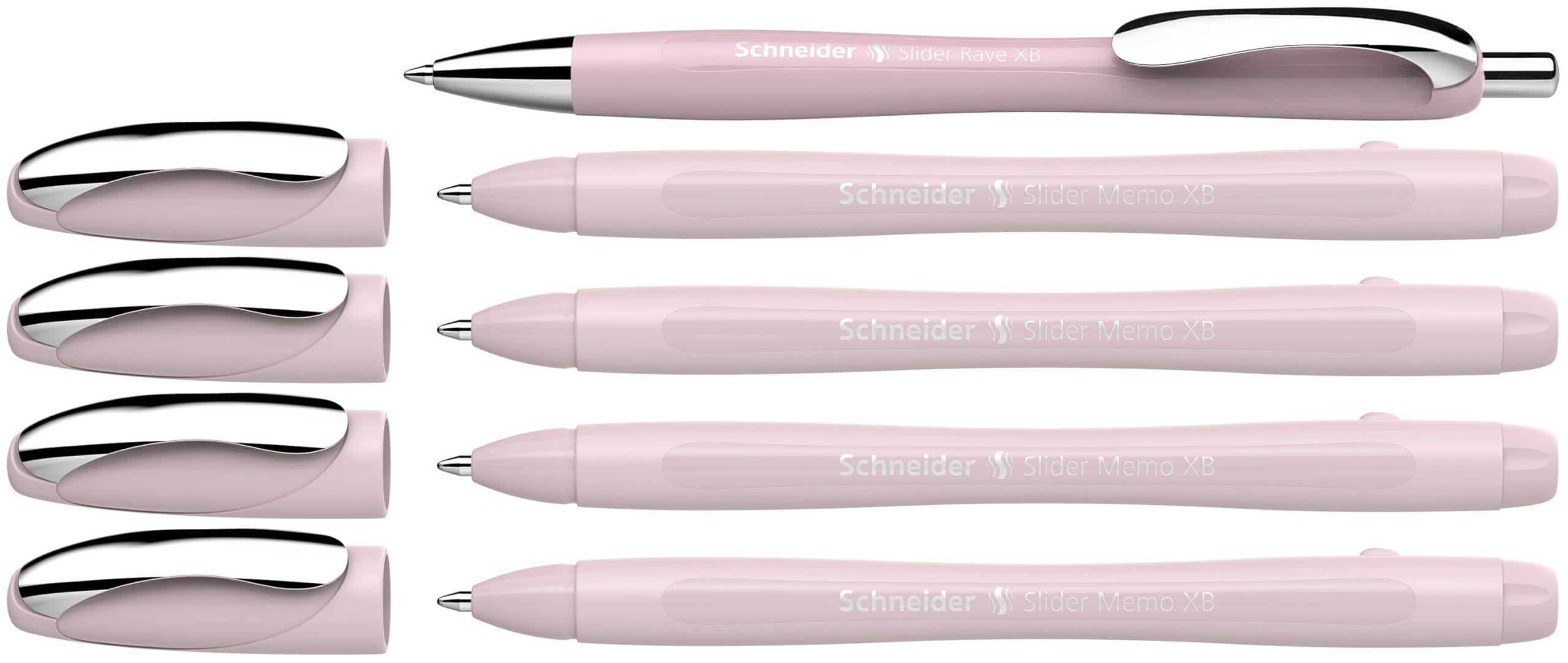 schneider-slider-memo-xb-slider-rave-xb-kugelschreiber-blau-set-4-1-pearl image 1