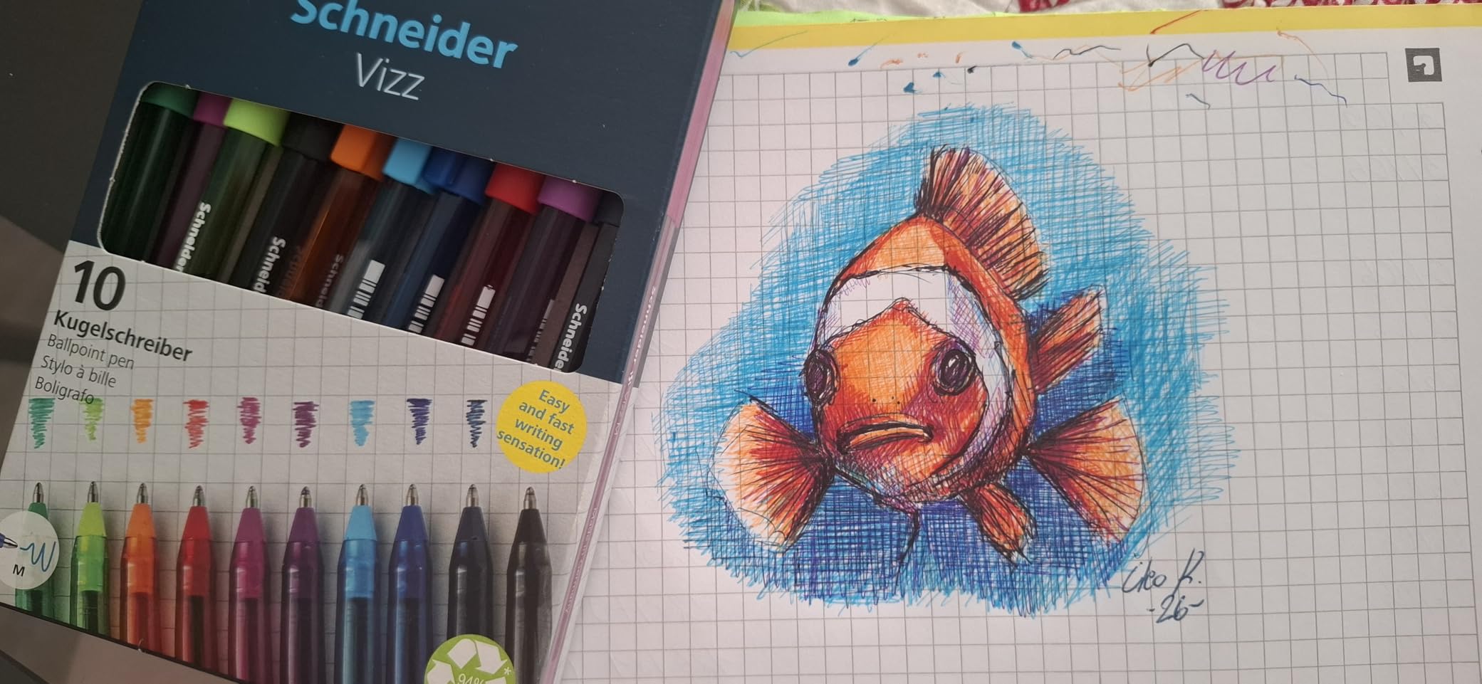 Gut, aber einer kratzt
