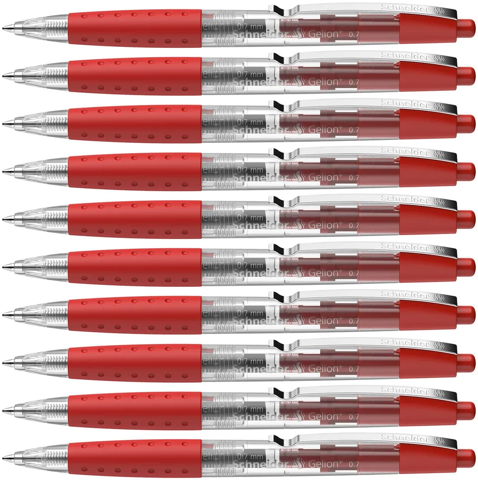schneider-gelion-plus-gelschreiber-f-10er-pack-rot image 1