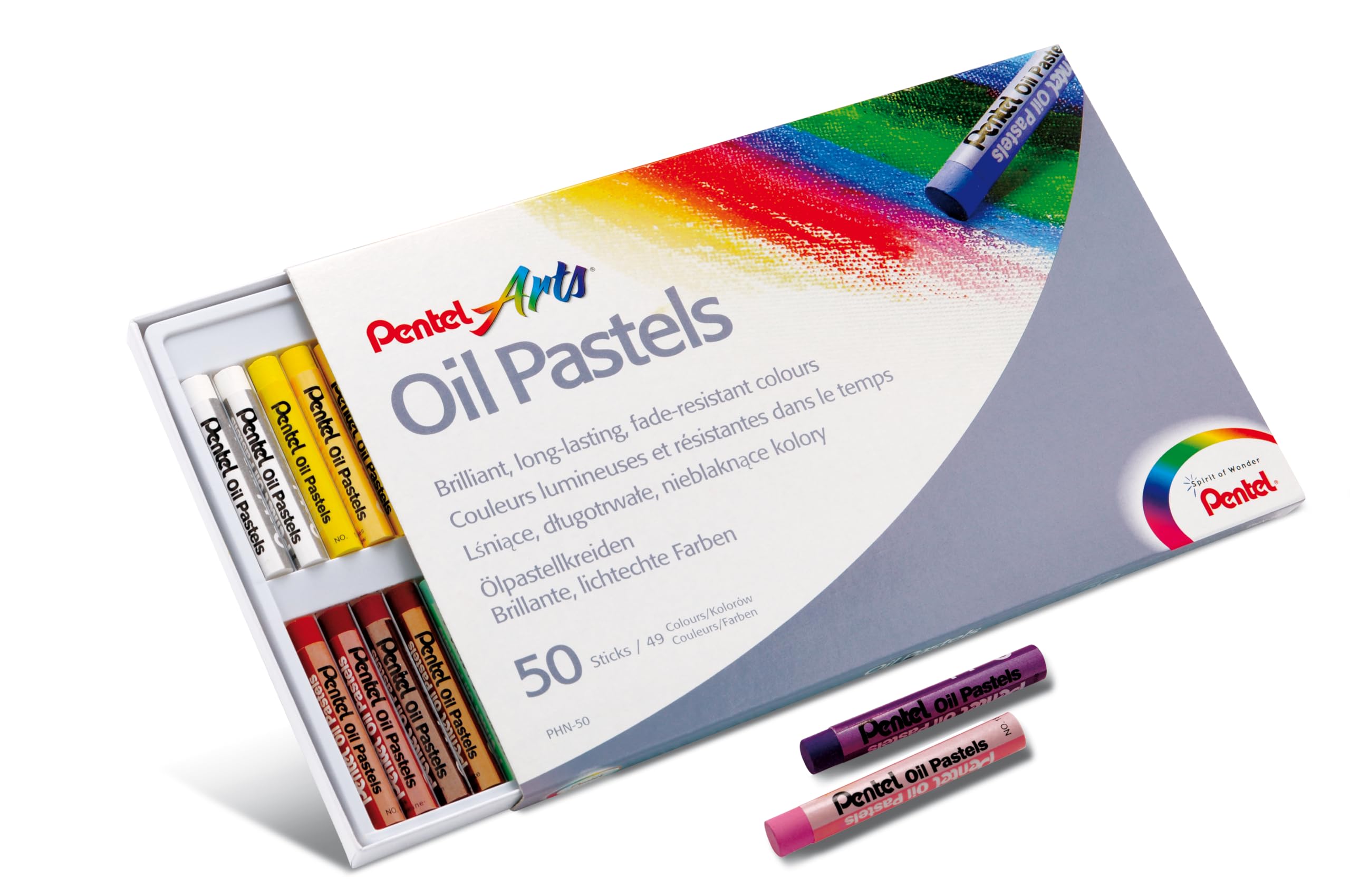 pentel-phn-50u-lpastellkreide-50er-set-49-farben image 5