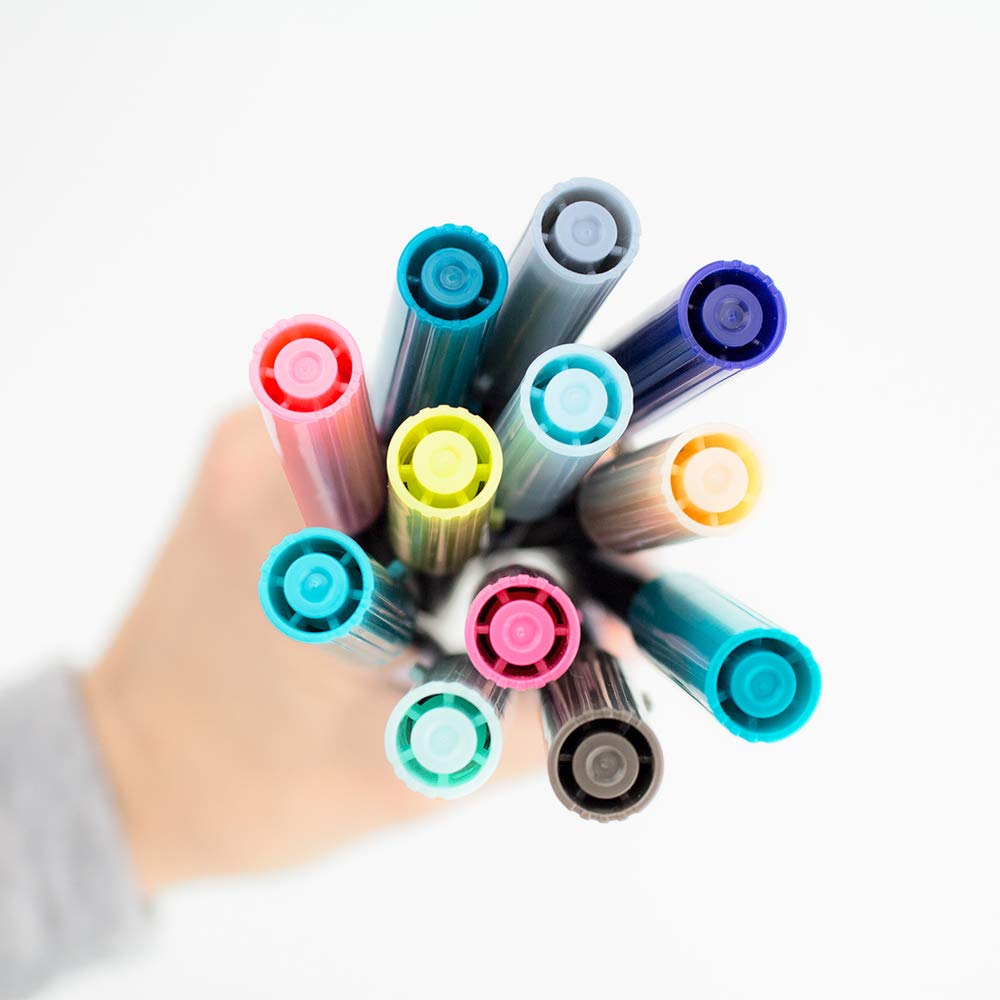 tombow-abt-dual-brush-pen-vintage-colours-6er-set-mit-doppelspitze image 2