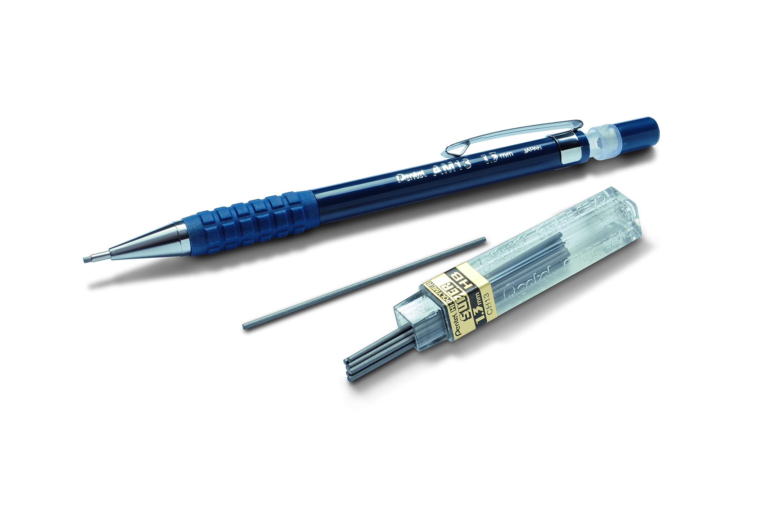 pentel-am13-druckbleistift-1-3-mm-f-r-handwerker-inkl-8-minen image 2
