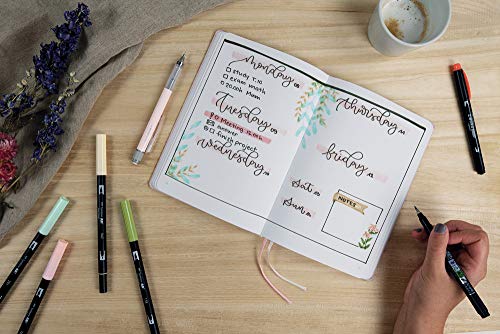 tombow-bujo-set1-creative-journaling-kit-pastell-mit-notizbuch-7-produkte image 8