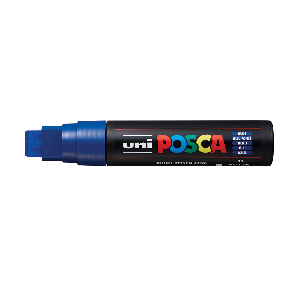 uni-ball-posca-acryl-farbmarker-rechteckspitze-extrabreit-pc-17k image 4