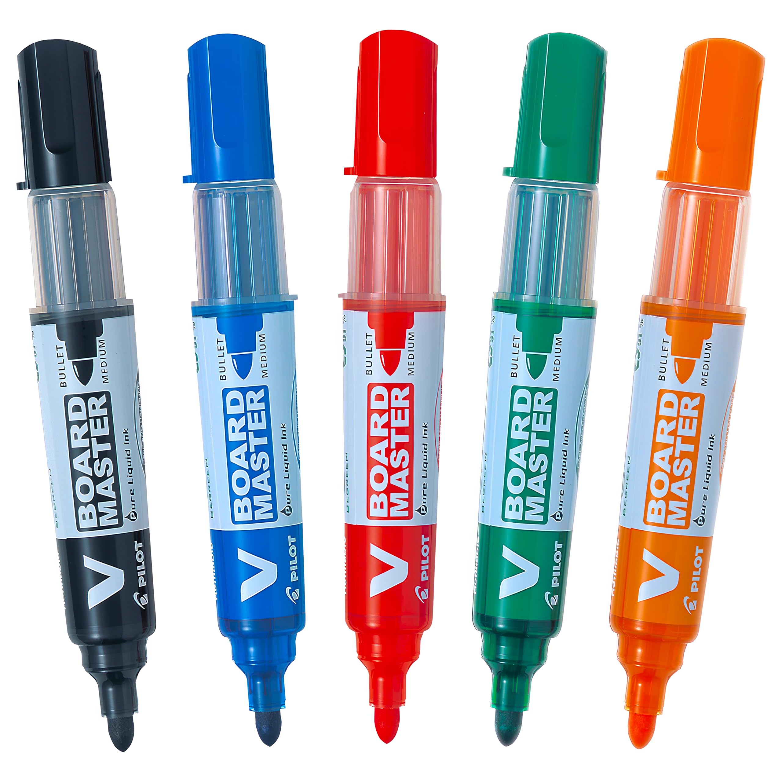 pilot-v-board-master-whiteboardmarker-blau-mittlere-spitze-set-10-marker-10-nach image 8
