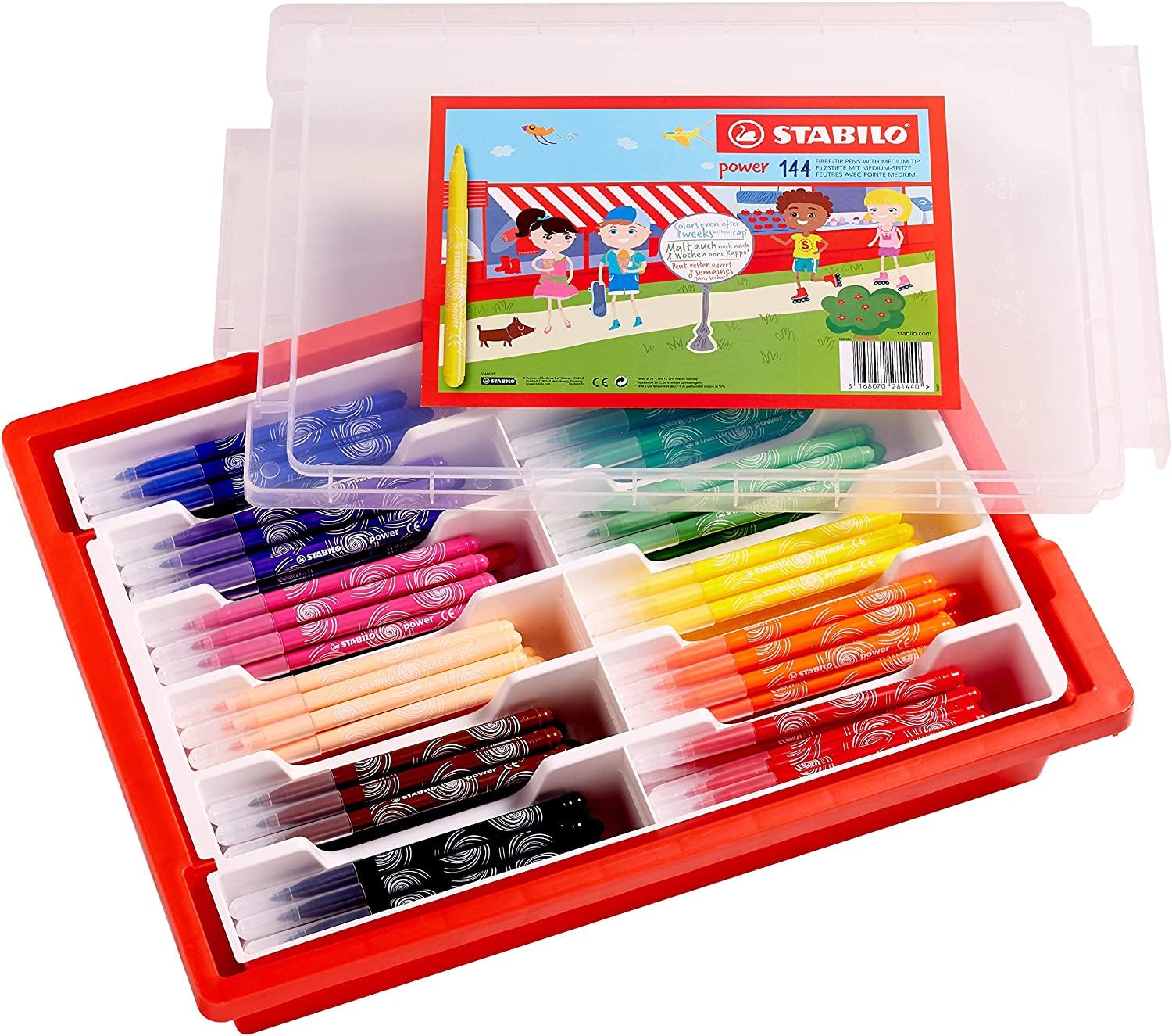 stabilo-power-filzstift-30-farben-set-mit-2-mm-spitze image 2