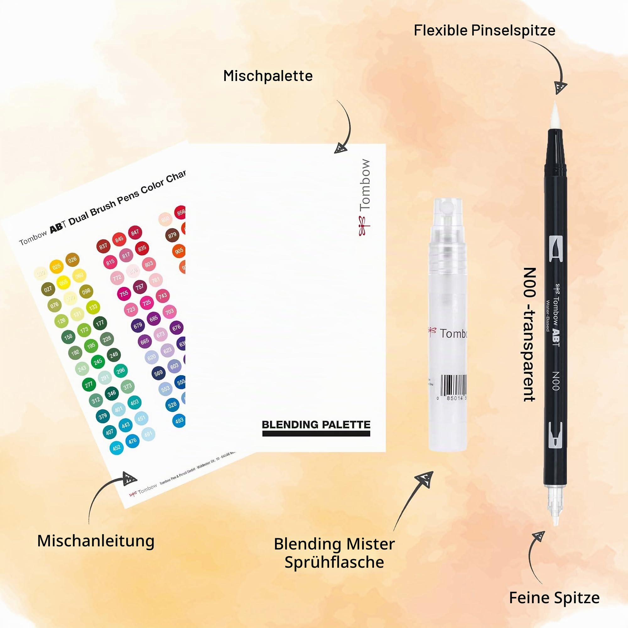 tombow-56182-blending-kit-4in1-f-r-abt-dual-brush-pens image 2
