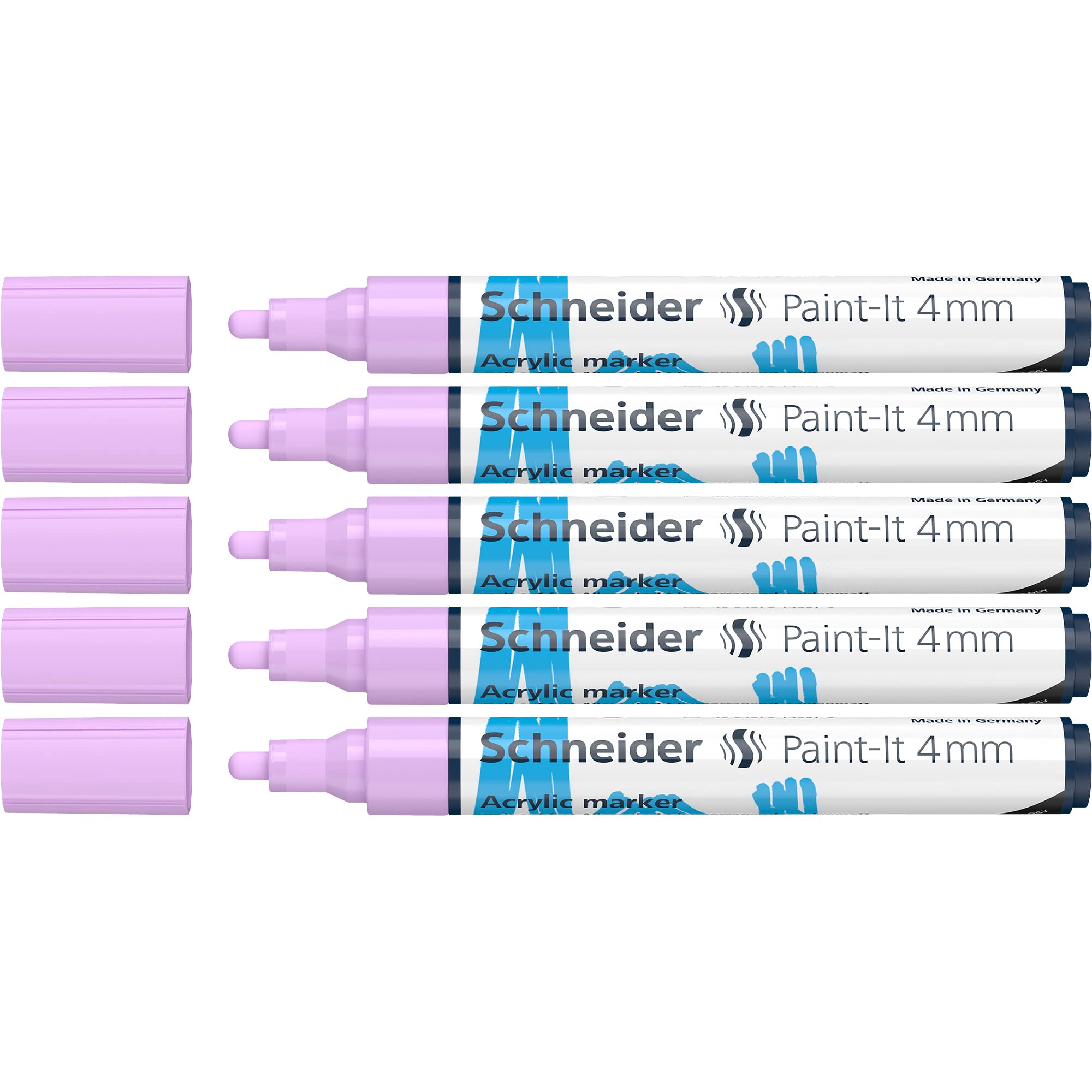 schneider-paint-it-320-acrylmarker-4-mm-pink-5er-pack image 7