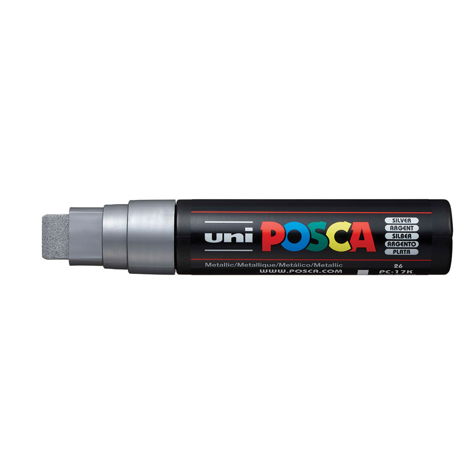 uni-ball-posca-acryl-farbmarker-rechteckspitze-extrabreit-pc-17k image 7