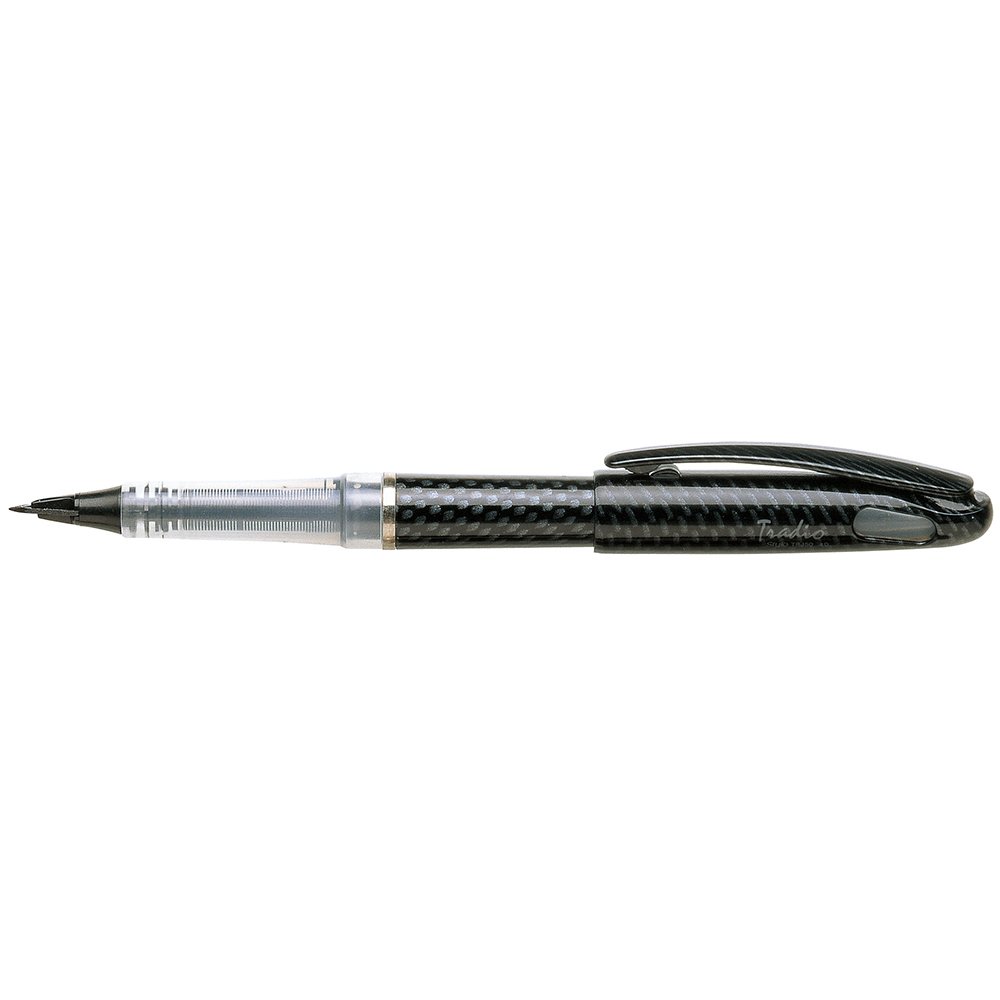 pentel-tradio-stylo-trj60-a-tintenfederhalter-nachf-llbar-silber image 1