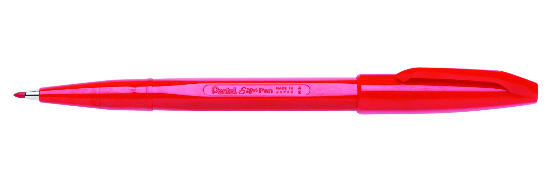 pentel-s520-4-sign-pen-faserschreiber-0-8-mm-4er-set-schwarz-rot-blau-gr-n image 3