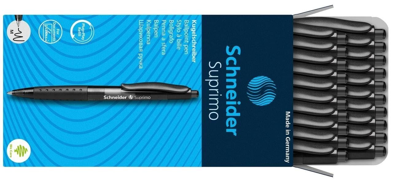 schneider-suprimo-druckkugelschreiber-m-blau-20-st-ck image 4