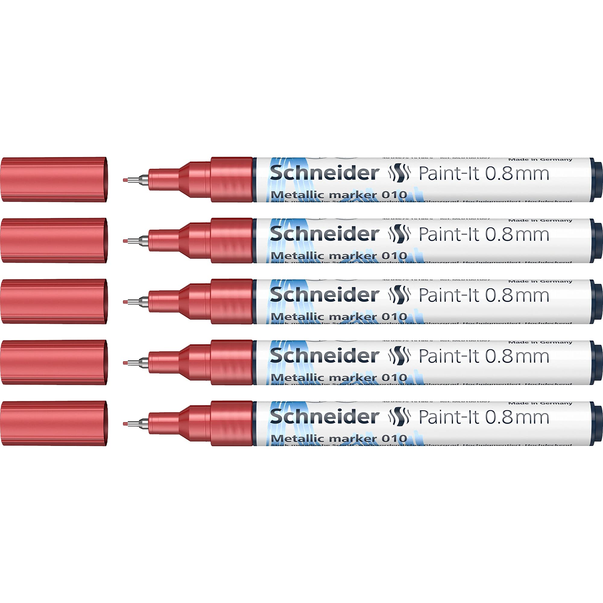schneider-paint-it-metallicmarker-010-gelb-metallic-0-8-mm-5er-pack image 8