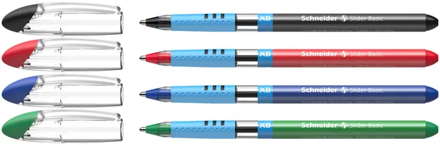 schneider-slider-basic-151294-kugelschreiber-xb-4er-etui-sortiert image 1